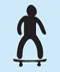 Skateboarding deck