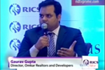 Gaurav Gupta, Director, Omkar Realtors among the panelist for RICS CEO’s Dialogue ` Celebrating Indian Real Estate’, on NDTV Prime 26th April,2014